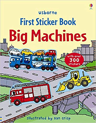 First Sticker Big Machines - Usborne