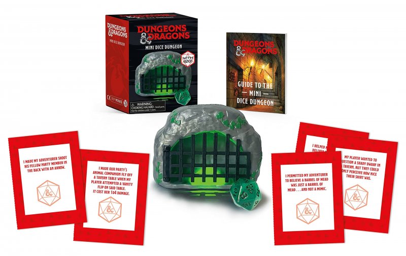 Dungeons & Dragons Mini Dice Dungeon Kit Running Press