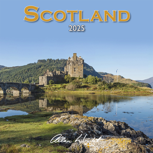 2025 Calendar Scotland Lyrical Scotland