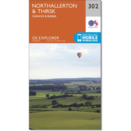 Explorer 302 Northallerton & Thirsk, Catterick & Bedale