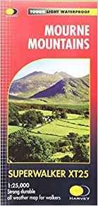 XT25 Superwalker Map Mourne Mountains