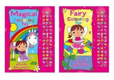 Puffy Stickers Magical/Fairy 2 Asst