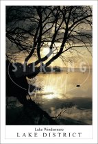 Lake Windermere - Lake District, Early Morning Postcard (V SG)