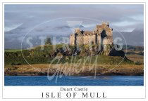 Duart Castle, Isle of Mull Postcard (H SG)