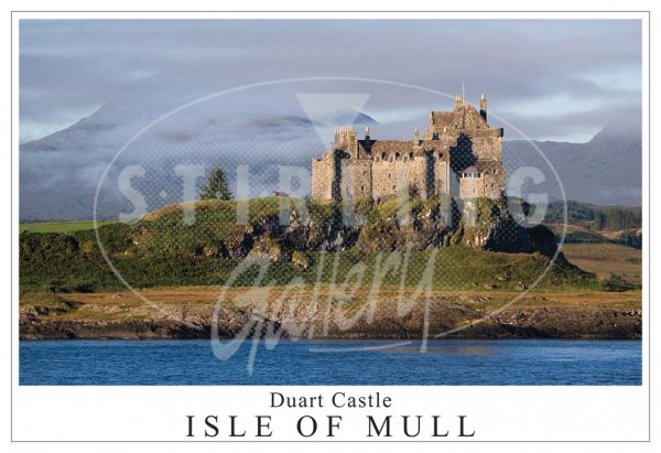 Duart Castle, Isle of Mull Postcard (H SG)