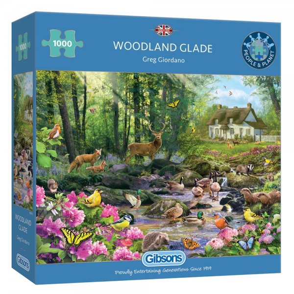 Jigsaw Woodland Glade 1000pc (May)