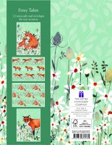 Notecard Wallet Foxy Tales (Feb)