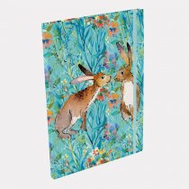 A4 Notebook Kissing Hares