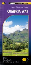 XT40 Map Long Distance Paths Cumbria Way
