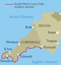 Walking the South West Coast Path Vol 2 Map Booklet: St Ives to Plymouth (Mar)