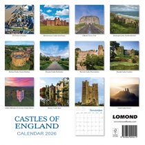2026 Calendar Castles of England (2 for 10v) (Mar)