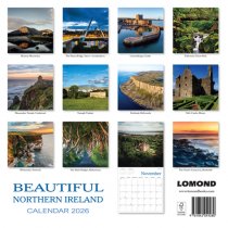 2026 Calendar Beautiful Northern Ireland (2 for 10v) (Mar)
