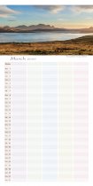 2026 Calendar Scotland Family Organiser (Mar)