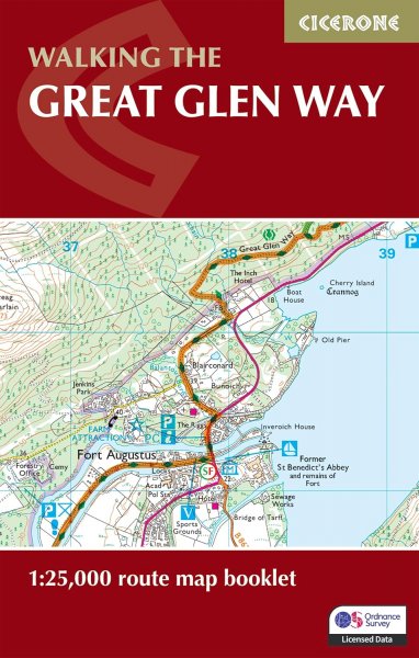 Walking the Great Glen Way Map Booklet (Aug)
