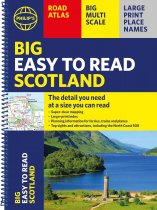 Scotland Big Easy to Read Atlas (Aug)