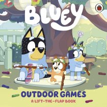 Bluey: Outdoor Games Lift the Flap Board Book (Jul)