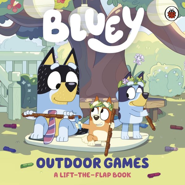 Bluey: Outdoor Games Lift the Flap Board Book (Jul)