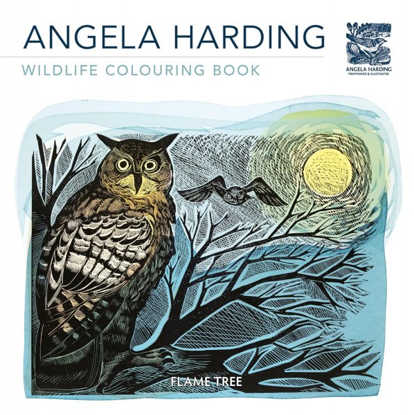 Angela Harding Wildlife Colouring Book (Sep)