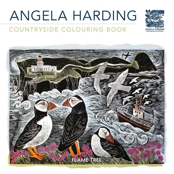 Angela Harding Countryside Colouring Book (Sep)