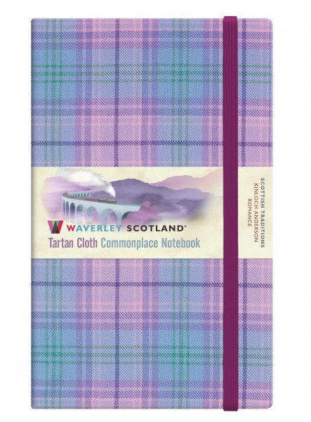 Tartan Cloth Notebook Large: Romance (Jul)