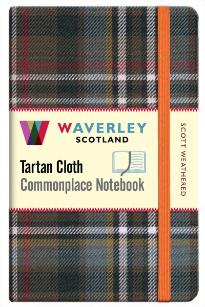 Tartan Cloth Notebook Pocket: Scott Weathered (Jul)
