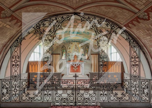 Italian Chapel Interior 1, Orkney Magnet (H CB)
