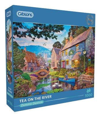 Jigsaw Tea on the River 1000pc (Sep)
