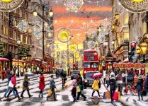 Jigsaw Holiday Hustle 1000pc (Oct)