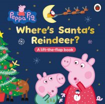 Peppa Pig: Where's Santa's Reindeer Board Book (Oct)