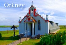 talian Chapel, Orkney Exterior Magnet (H) (Net)