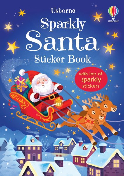Sparkly Santa Sticker Book (Oct)