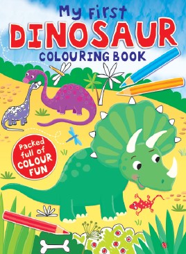 My First Dinosaur Colouring Book (Aug)