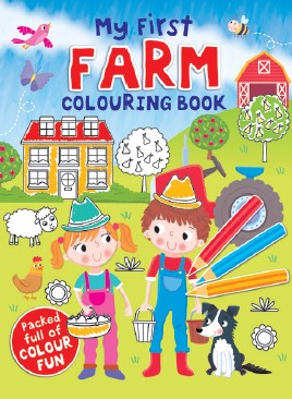 My First Farm Colouring Book (Aug)