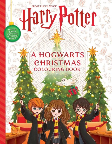 Harry Potter Christmas Colouring Book (Sep)