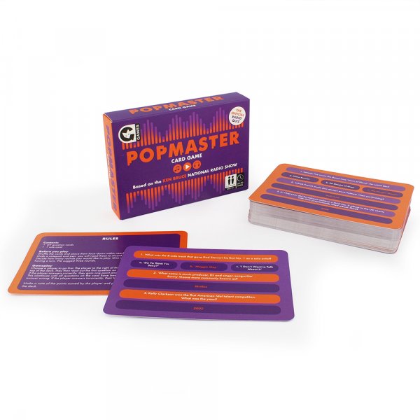 Pop Master Questions Lomond Books - Popmaster Card Game