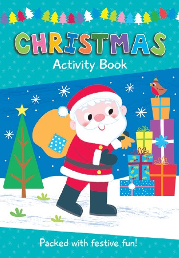 Christmas Activity Pad Blue (SV) (Sep)