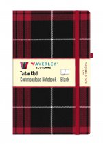 Tartan Cloth Notebook Large Blank: MacQueen of Skye (Nov)