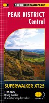 XT25 Superwalker Map Peak District Central (Sep)