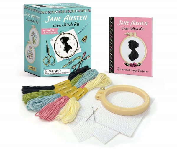 Jane Austen Cross Stitch Mini Kit (Oct)