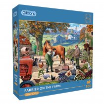 Jigsaw Farrier on the Farm 500pc (Oct)