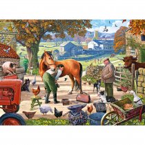Jigsaw Farrier on the Farm 500pc (Oct)