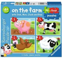 Jigsaw My First Puzzle Rescue On the Farm 4 Puzzle Box (Oct)