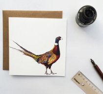 Pheasant Greetings Card (BA)