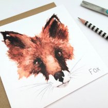 Fox Greetings Card (BA)