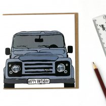 Land Rover Birthday Greetings Card (BA)