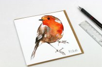 Robin Greetings Card (BA)