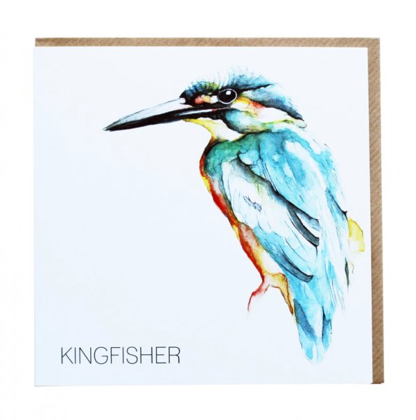 Kingfisher Greetings Card (BA)