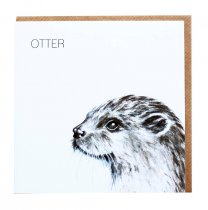 Otter Greetings Card (BA)