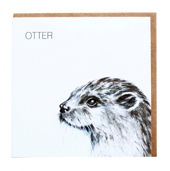 Otter Greetings Card (BA)