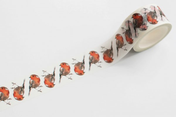 Washi Tape Robin